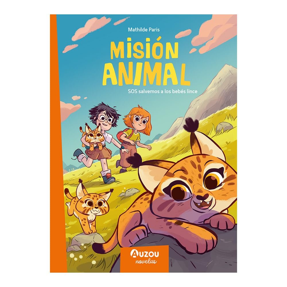 MISION ANIMALES SOS SALVEMOS A LOS BEBES LINCE, de PARIS, MATHILDE | portada del libro