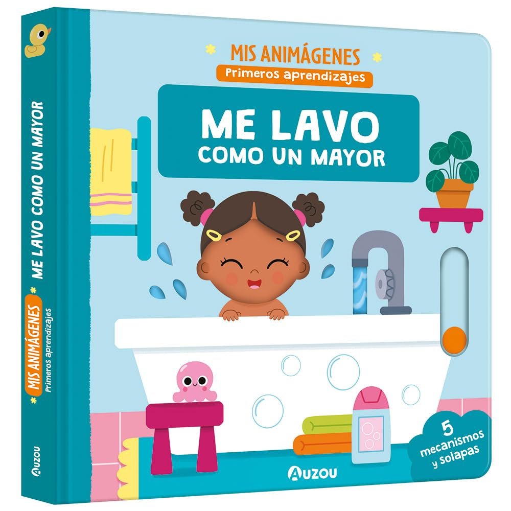 Me lavo como un mayor | portada del libro