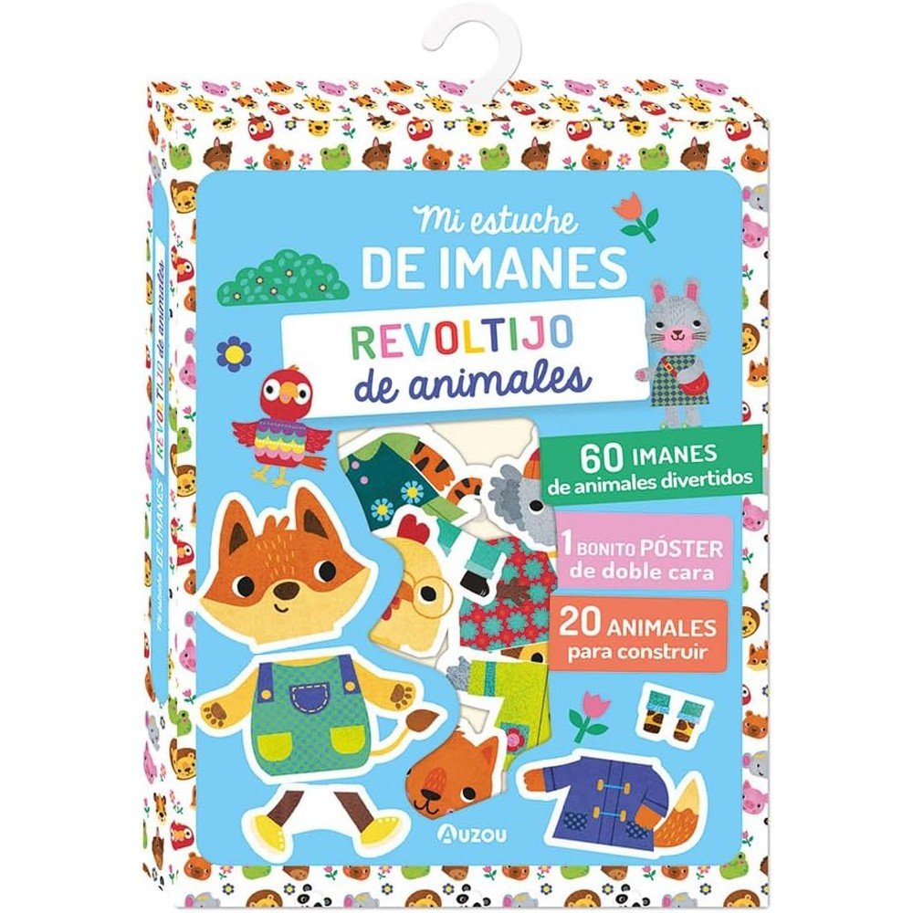 MI ESTUCHE DE IMANES: REVOLTIJO DE ANIMALES, de Varios autores | portada del libro