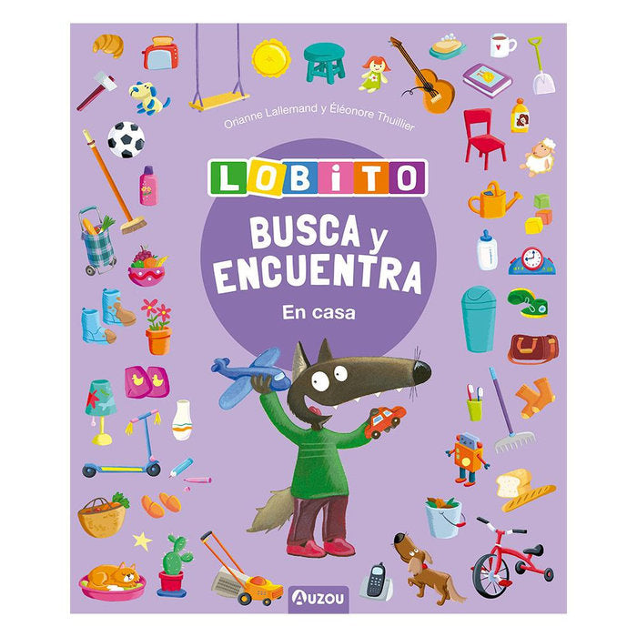 Lobito - Busca y encuentra - En mi casa, de LALLEMAND, ORIANNE | portada del libro