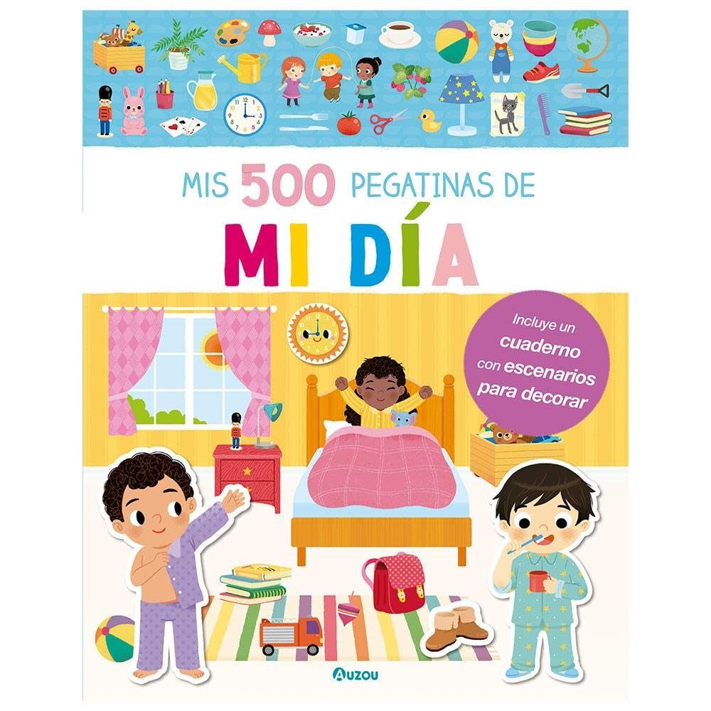 Mis 500 pegatinas de mi dia, de Wu, Yi-hsuan | portada del libro