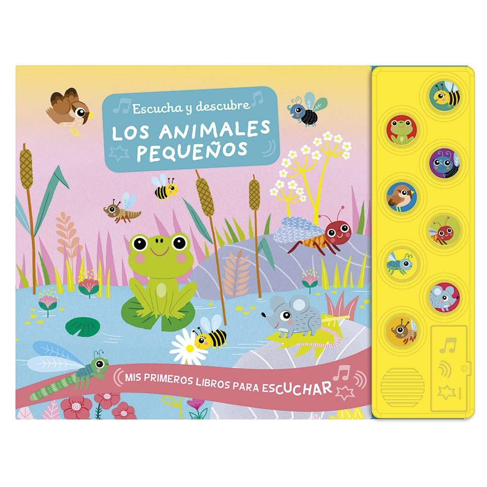 ESCUCHA Y DESCUBRE. LOS ANIMALES PEQUEÑOS, de GABRIELE TAFUNI | portada del libro