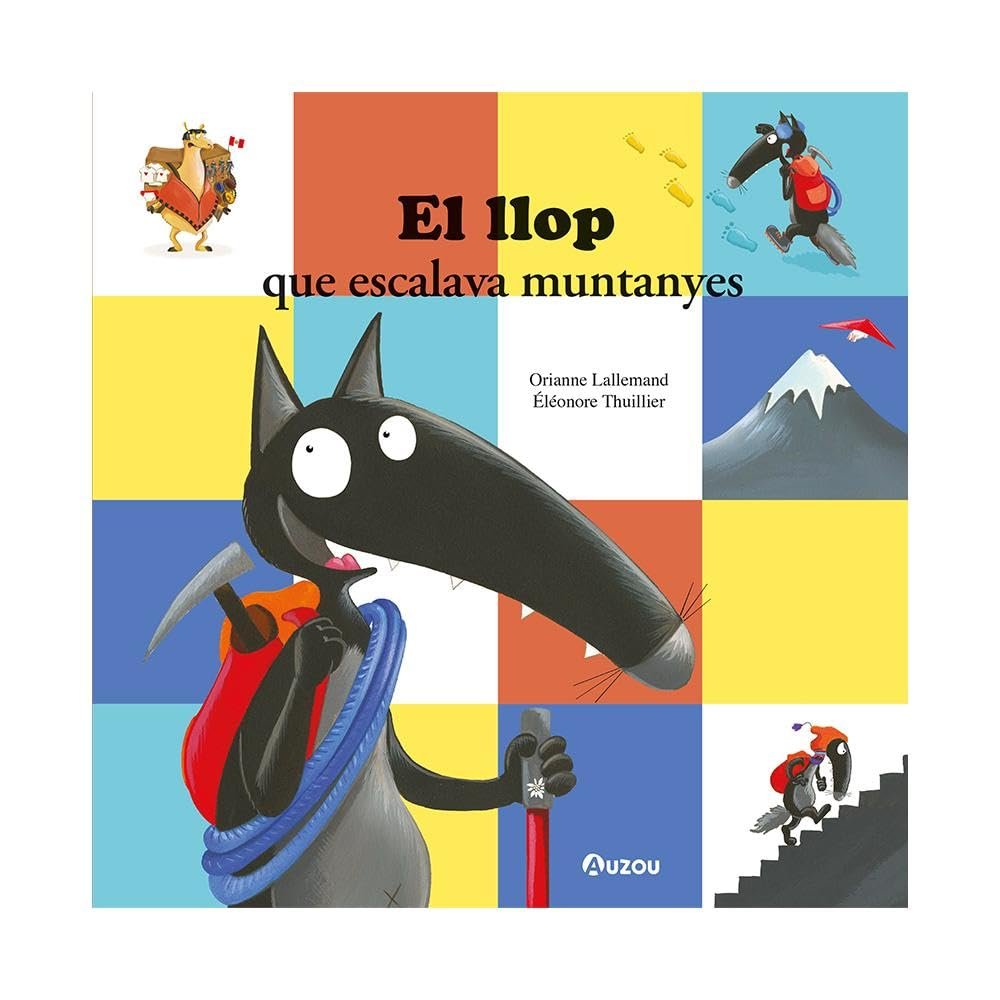 Llop que escalava muntanyes | portada del libro