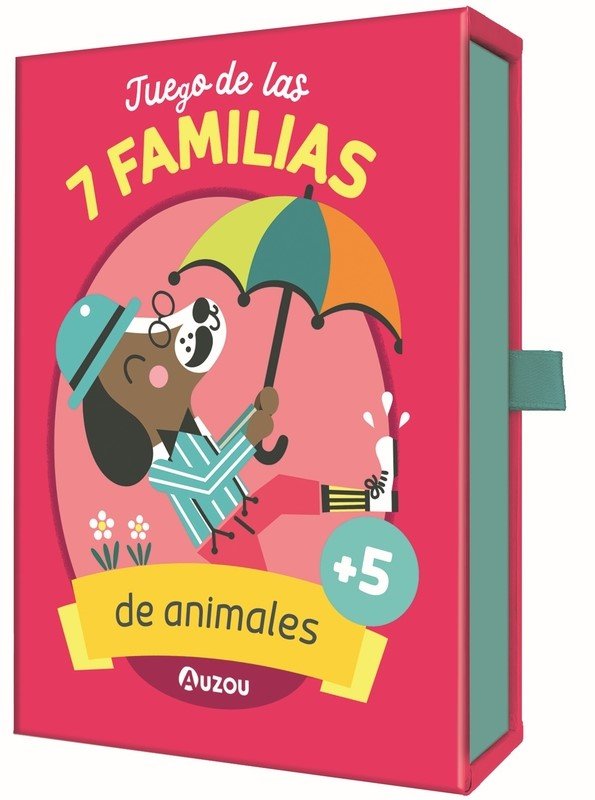 Juego de las 7 familias de animales, de AA.VV. | portada del libro