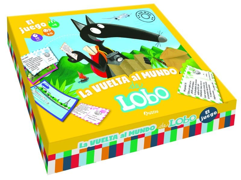 La vuelta al mundo de lobo. Juego de mesa, de ORIANNE,LALLEMAND | portada del libro