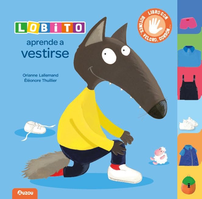 Lobito aprende a vestirse, de LALLEMAND,ORIANNE | portada del libro