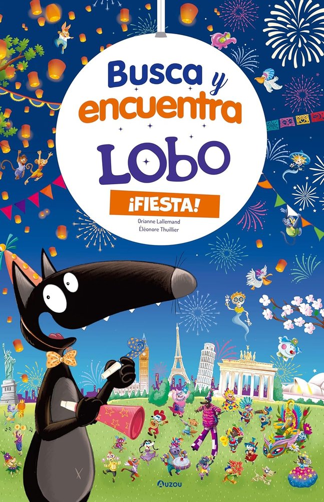 BUSCA Y ENCUENTRA LOBO:¡ES LA FIEST!, de AA.VV. | portada del libro