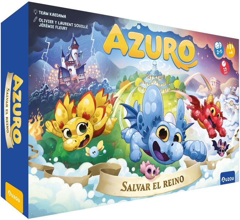 AZURO. SALVAR EL REINO. JUEGO DE MESA, de FLEURY , JEREMIE Y SOUILLE , LAURENT | portada del libro