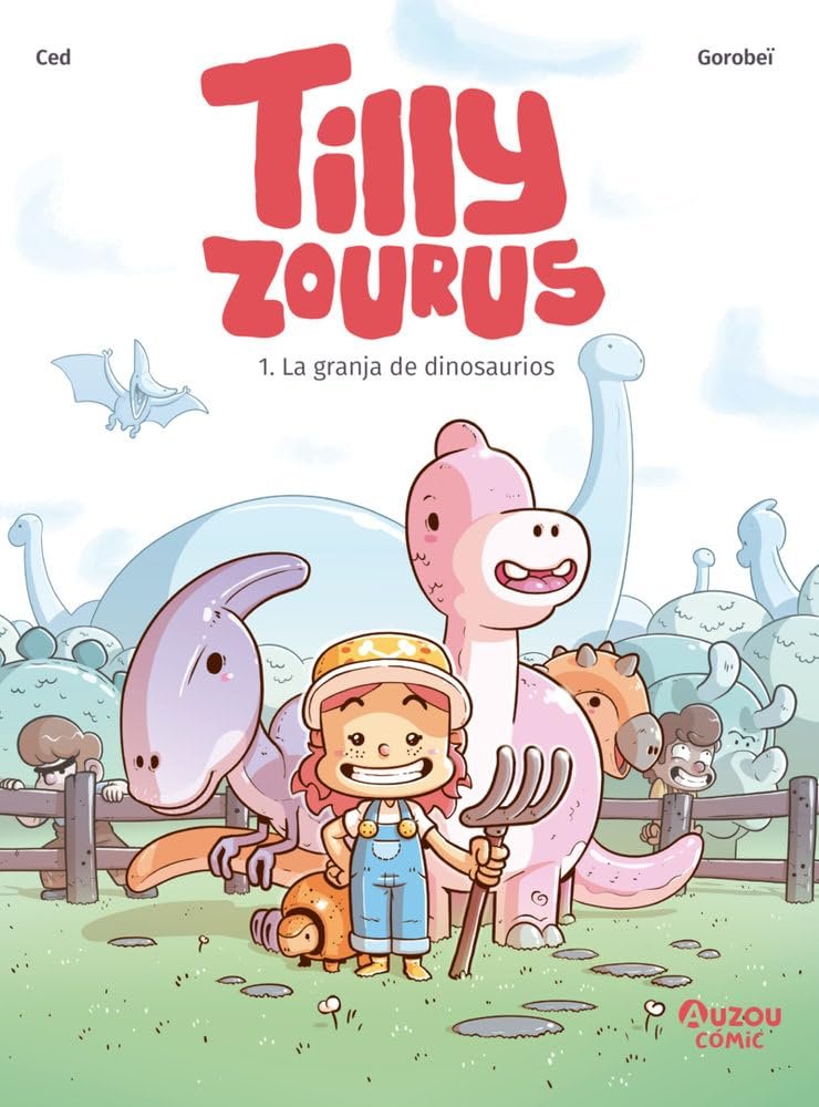 Tilly zourus 1. La granja de dinosaures, de CED | portada del libro