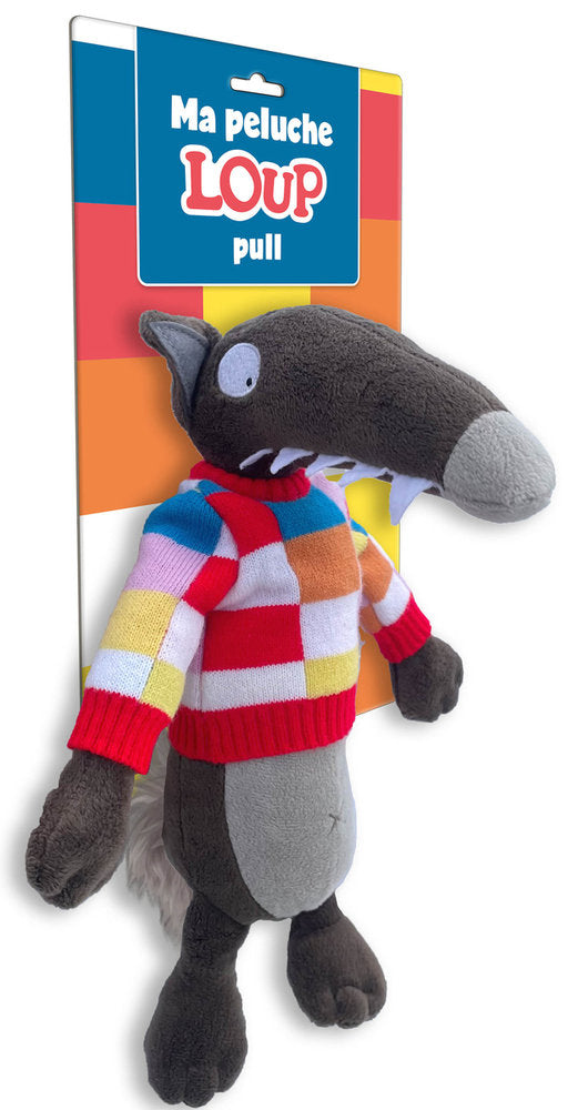 Mi peluche lobo, de LALLEMAND,ORIANNE | portada del libro