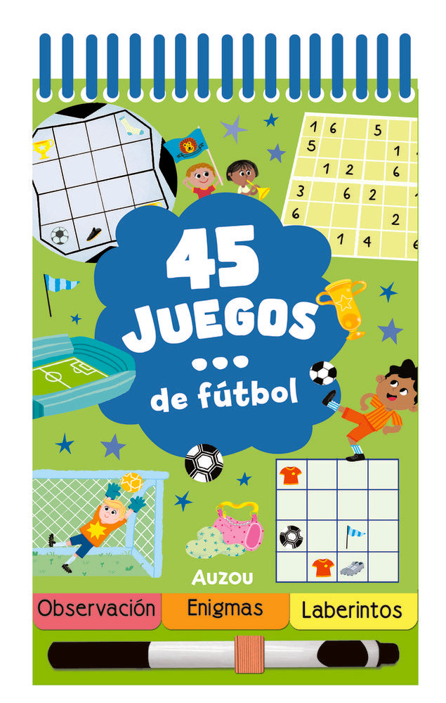 45 JUEGOS DE FUTBOL, de NOCENTINI | portada del libro