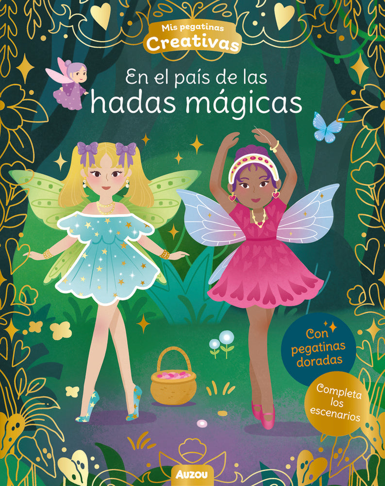 MIS 500 PEGATINAS CREATIVAS. HADAS, de OPHELIE, ORTAL | portada del libro