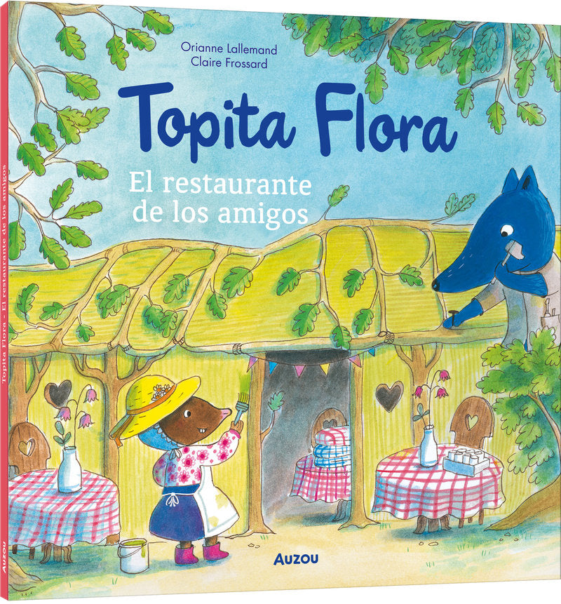 TOPITA FLORA EL RESTAURANTE DE LOS AMIGOS, de FROSSARD,CLAIRE | portada del libro