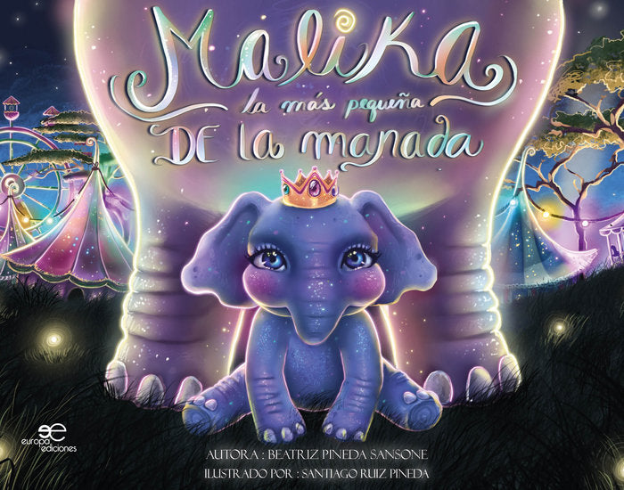 MALIKA, LA MAS PEQUEÑA DE LA MANADA, de PINEDA SANSONE, BEATRIZ | portada del libro