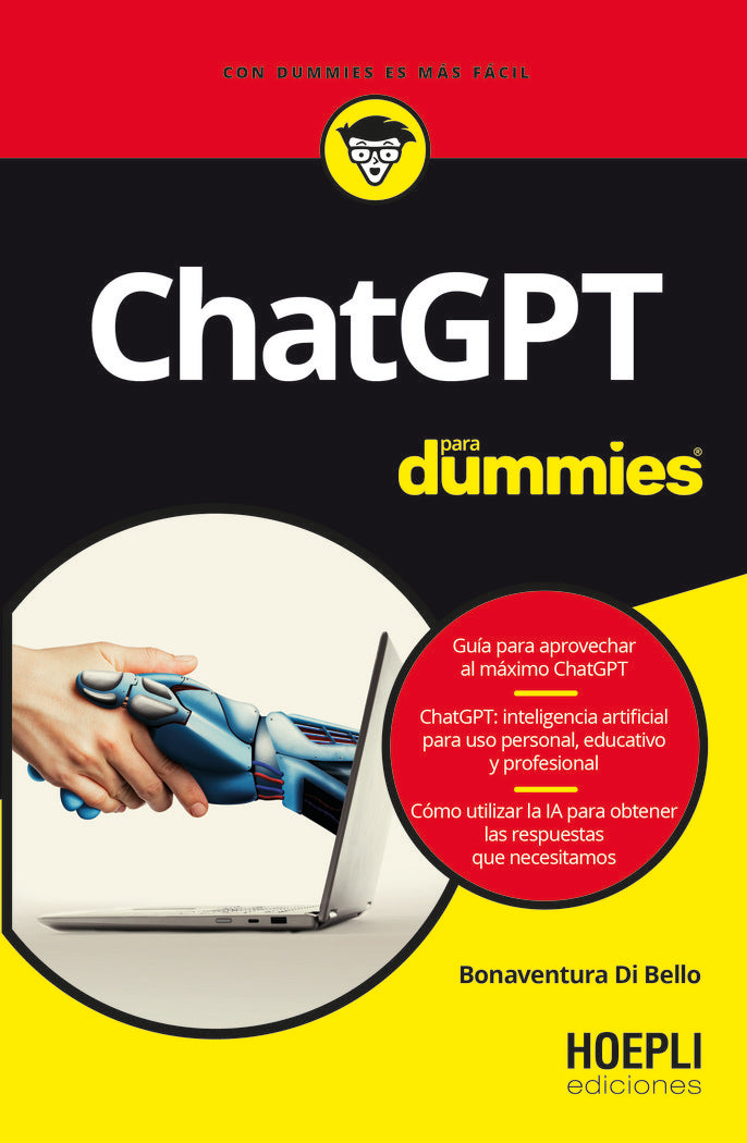 CHATGPT PARA DUMMIES, de DI BELLO, BONAVENTURA | portada del libro