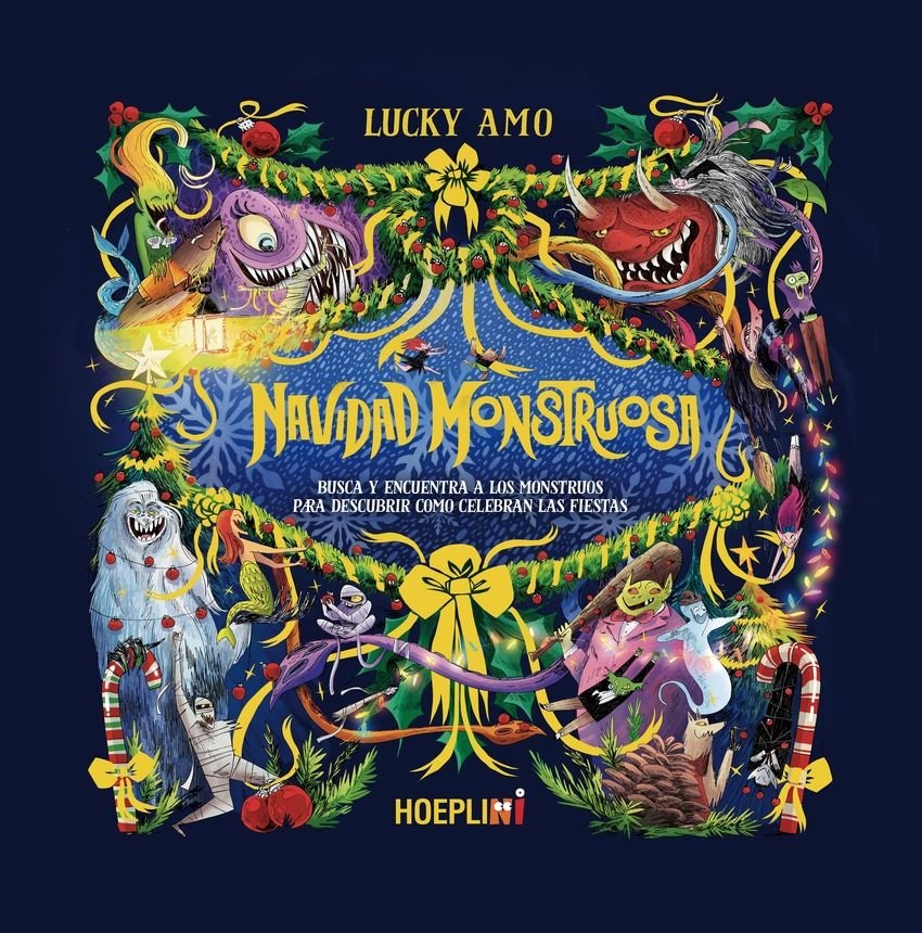 NAVIDAD MONSTRUOSA, de AMO, LUCKY | portada del libro
