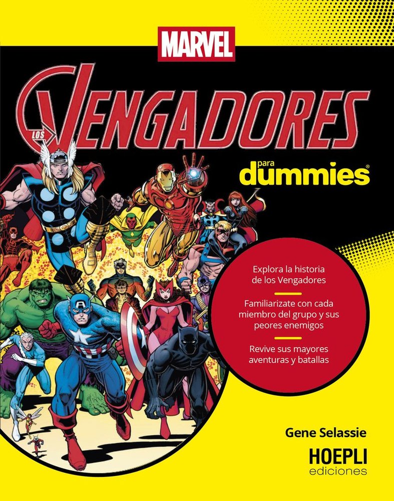 LOS VENGADORES PARA DUMMIES, de SELASSIE, GENE | portada del libro