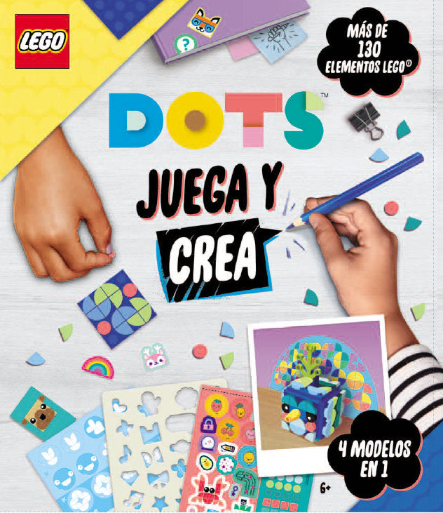 LEGO DOTS JUEGA Y CREA, de AA.VV. | portada del libro
