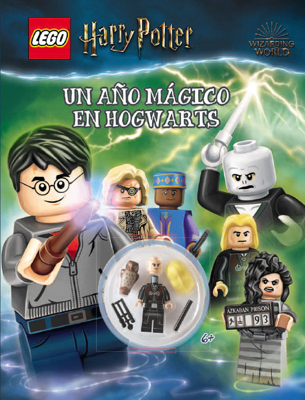 HARRY POTTER LEGO. UN AÑO MAGICO EN HOGWARTS, de POTTER, HARRY | portada del libro