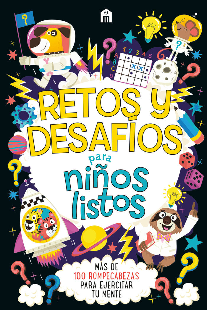 RETOS DE LOGICA PARA NIÑOS LISTOS, de MOORE, GARETH | portada del libro