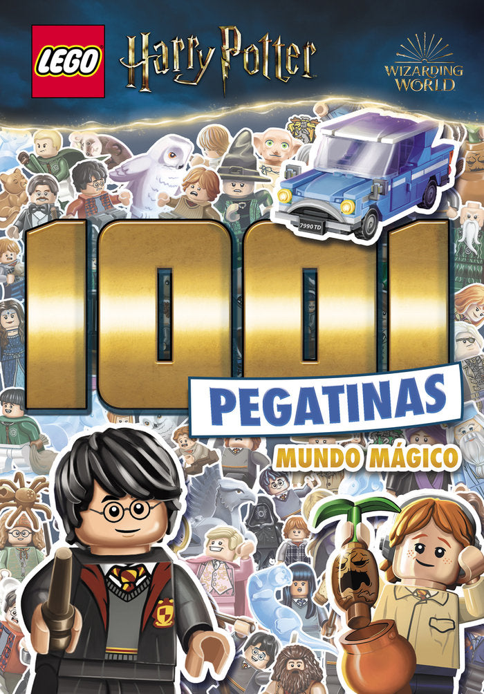 LEGO« HARRY POTTER. 1001 PEGATINAS. MUNDO MAGICO, de WIZARDING WORLD, J.K. ROWLING | portada del libro