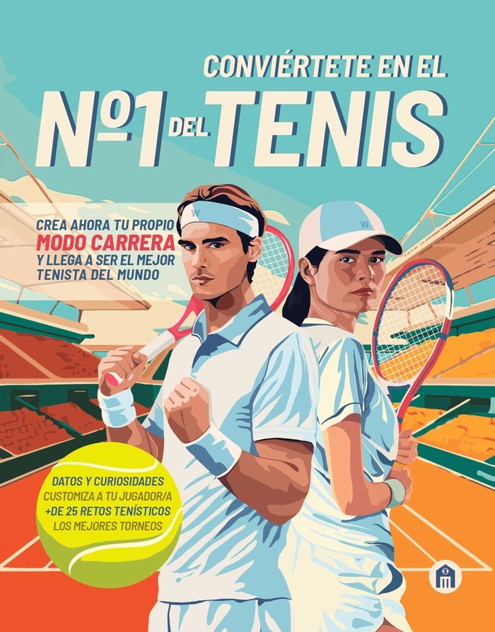 CONVIERTETE EN EL Nº 1 DEL TENIS | portada del libro
