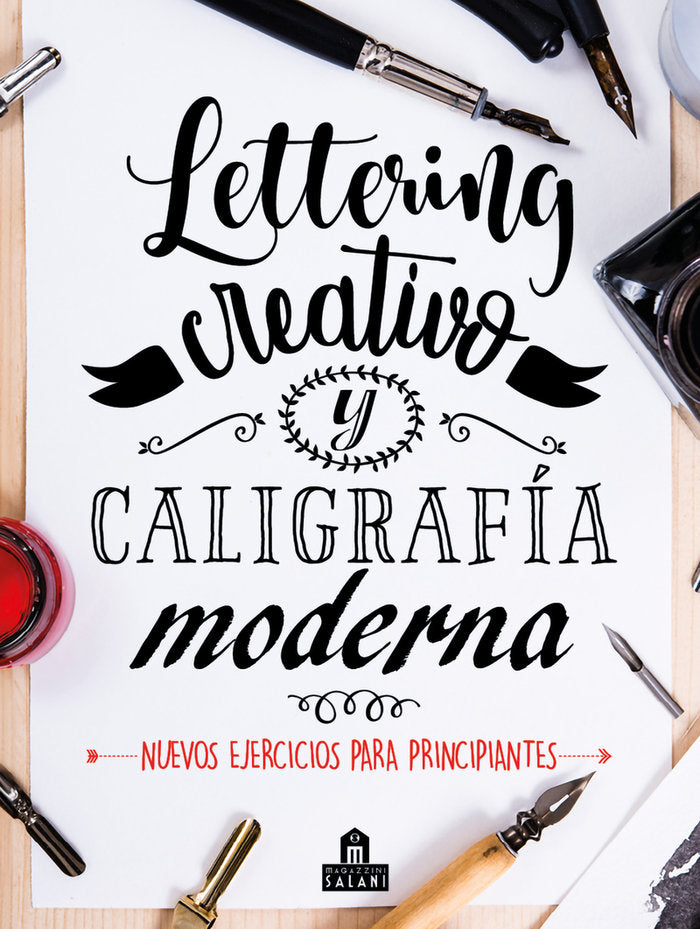 LETTERING CREATIVO Y CALIGRAFIA MODERNA | portada del libro