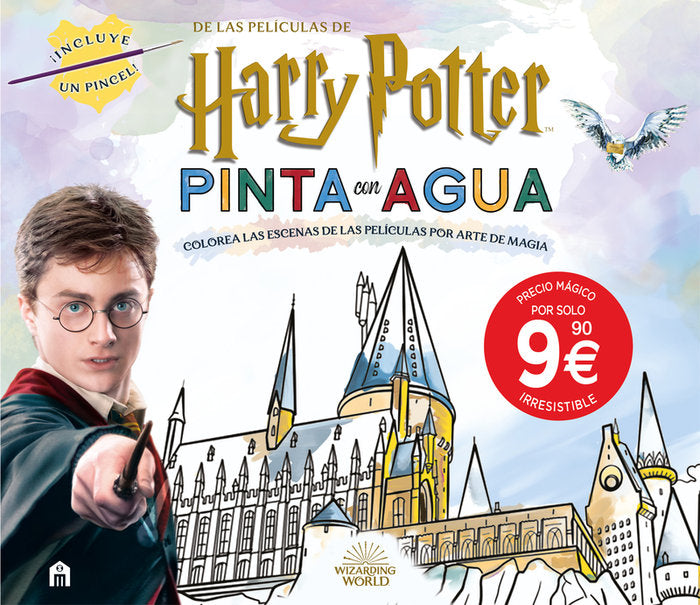 HARRY POTTER. PINTA CON AGUA, de WIZARDING WORLD, J.K. ROWLING | portada del libro