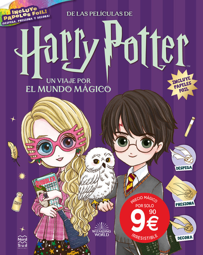 HARRY POTTER. UN VIAJE POR EL MUNDO MAGICO, de WIZARDING WORLD, J.K. ROWLING | portada del libro