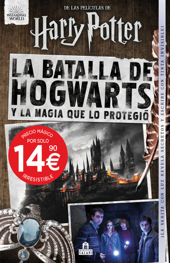 LA BATALLA DE HOGWARTS, de WIZARDING WORLD, J.K. ROWLING | portada del libro