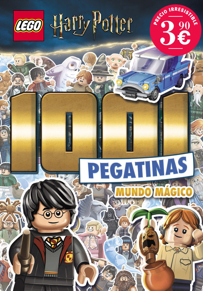 Harry potter:1001 pegatinas, de LEGO | portada del libro