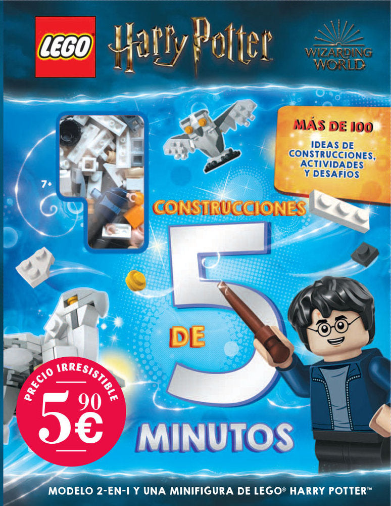 Harry potter:construcciones de 5 miuntos, de LEGO | portada del libro