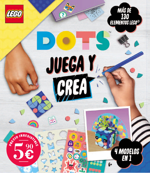 Dots:juega y crea, de LEGO | portada del libro