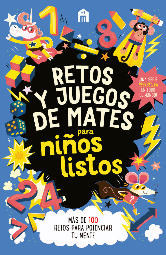 RETOS Y JUEGOS DE MATES PARA NIÑOS LISTOS, de MOORE, GARETH | portada del libro
