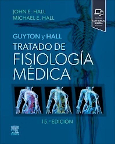 GUYTON Y HALL TRATADO DE FISIOLOGIA MEDICA 15ª ED, de HALL | portada del libro