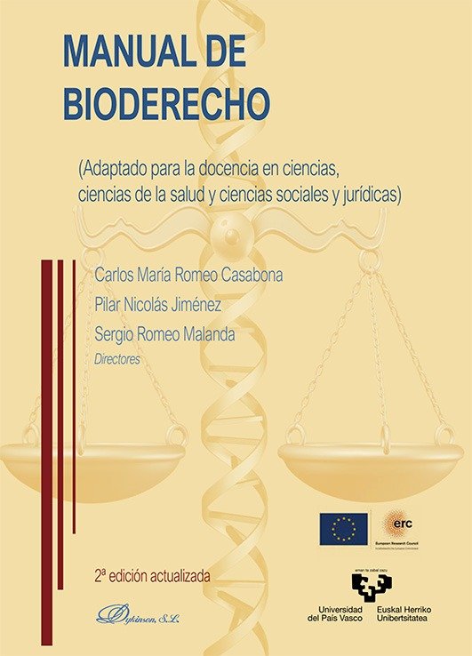 MANUAL DE BIODERECHO, de ROMEO CASABONA | portada del libro