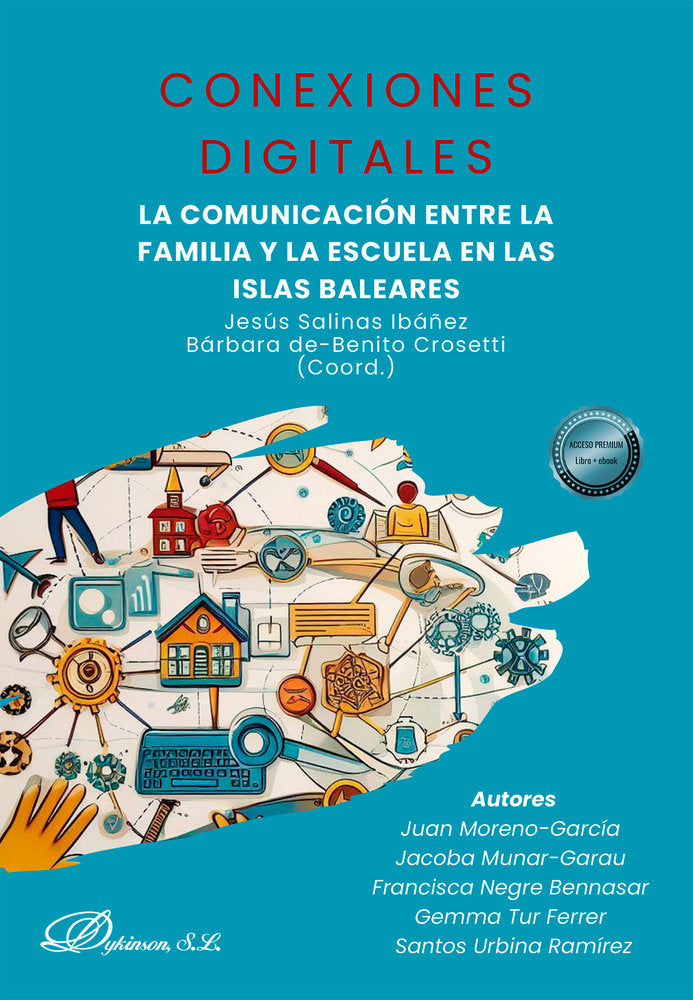 CONEXIONES DIGITALES. LA COMUNICACION ENTRE LA FAMILIA Y LA ESCUELA EN LAS ISLAS, de JESUS SALINAS IBAÑEZ | portada del libro