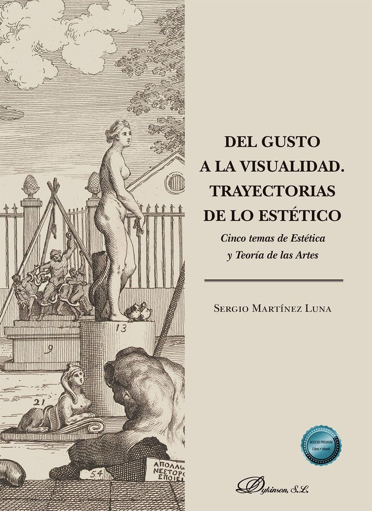 DEL GUSTO A LA VISUALIDAD. TRAYECTORIAS DE LO ESTETICO, de MARTINEZ LUNA, SERGIO | portada del libro