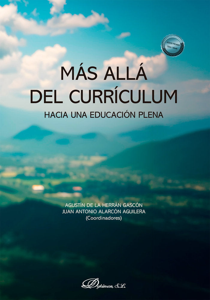 MAS ALLA DEL CURRICULUM: HACIA UNA EDUCACION PLENA | portada del libro