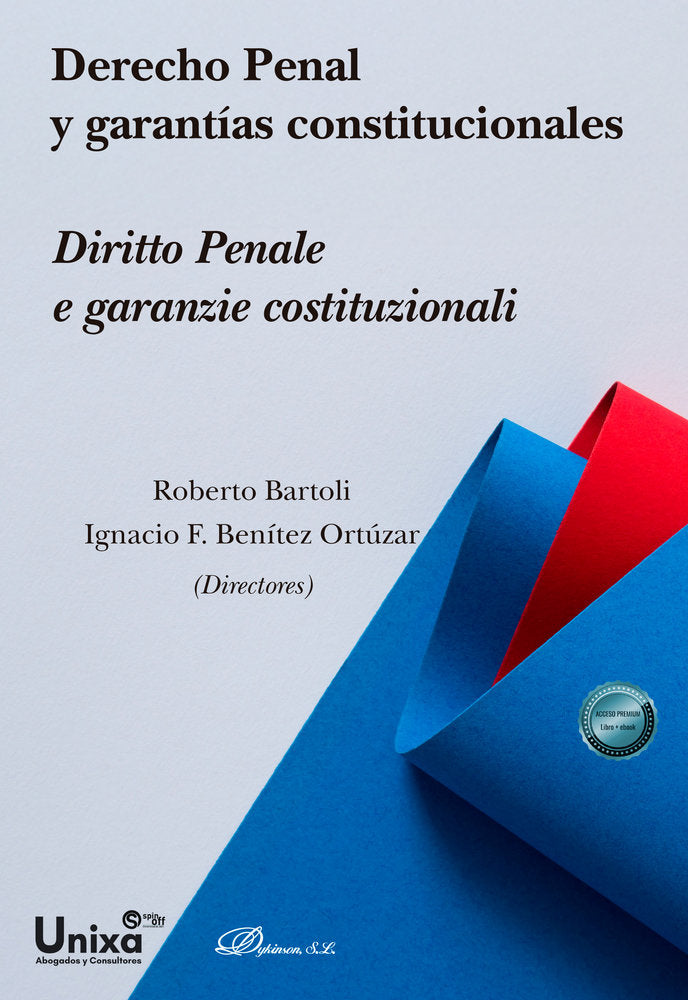 DERECHO PENAL Y GARANTIAS CONSTITUCIONALES, de ROBERTO BARTOLI | portada del libro