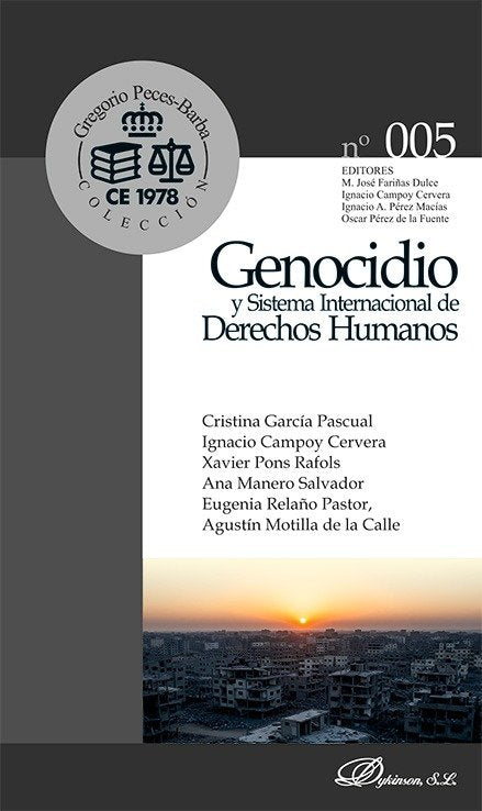 GENOCIDIO Y SISTEMA INTERNACIONAL DE DERECHOS HUMANOS, de VV.AA. | portada del libro