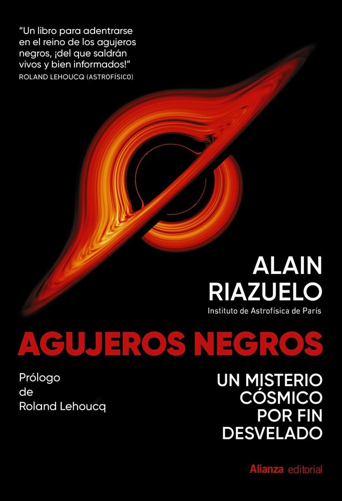 AGUJEROS NEGROS, de RIAZUELO, ALAIN | portada del libro