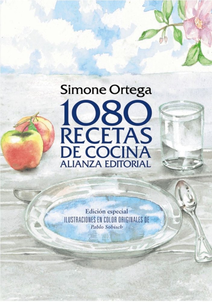 1080 recetas de cocina, de ORTEGA, SIMONE | portada del libro