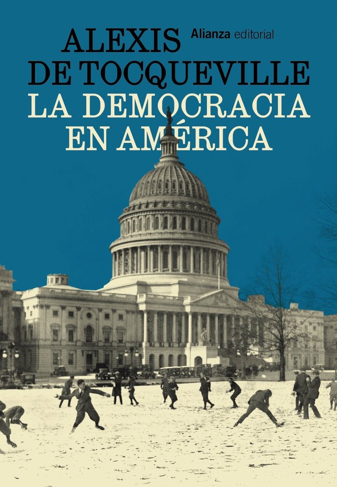 LA DEMOCRACIA EN AMERICA, de TOCQUEVILLE, ALEXIS DE | portada del libro