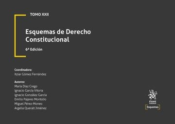 ESQUEMAS XXII DE DERECHO CONSTITUCIONAL 6ª EDICION, de GOMEZ FERNANDEZ | portada del libro