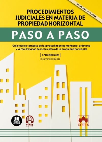 Procedimientos judiciales en materia propiedad horizontal 3, de AA.VV. | portada del libro
