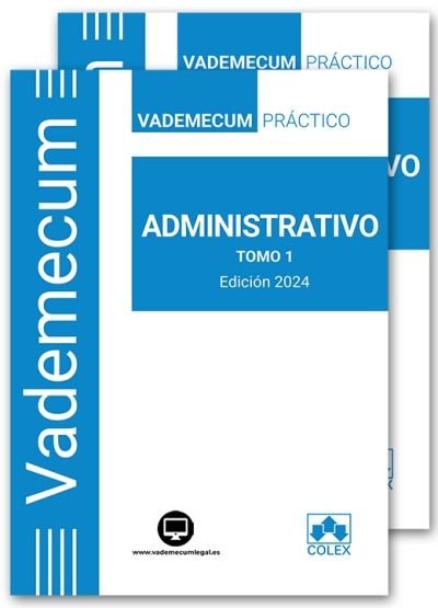VADEMECUM ADMINISTRATIVO 2 TOMOS 2025 | portada del libro
