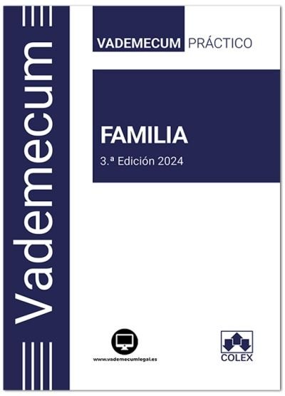 VADEMECUM FAMILIA 4ª EDICION 2025 | portada del libro