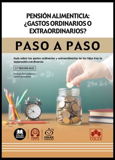 Pension alimenticia 2ªed gastos ordinarios o extraordinario, de AA.VV. | portada del libro