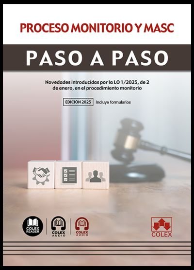 Proceso monitorio y masc paso a paso, de AA.VV. | portada del libro